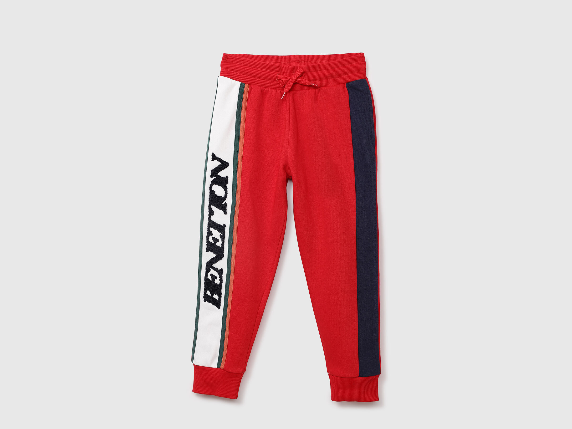 CUT AND SEW TOWEL EMB. TRACKPANT image number 0