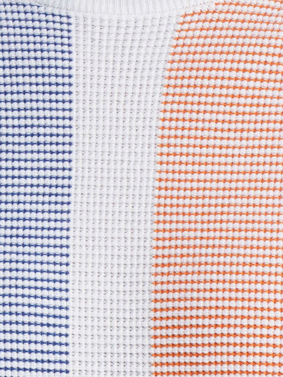 Vertical Striped Plating Sweater image number null