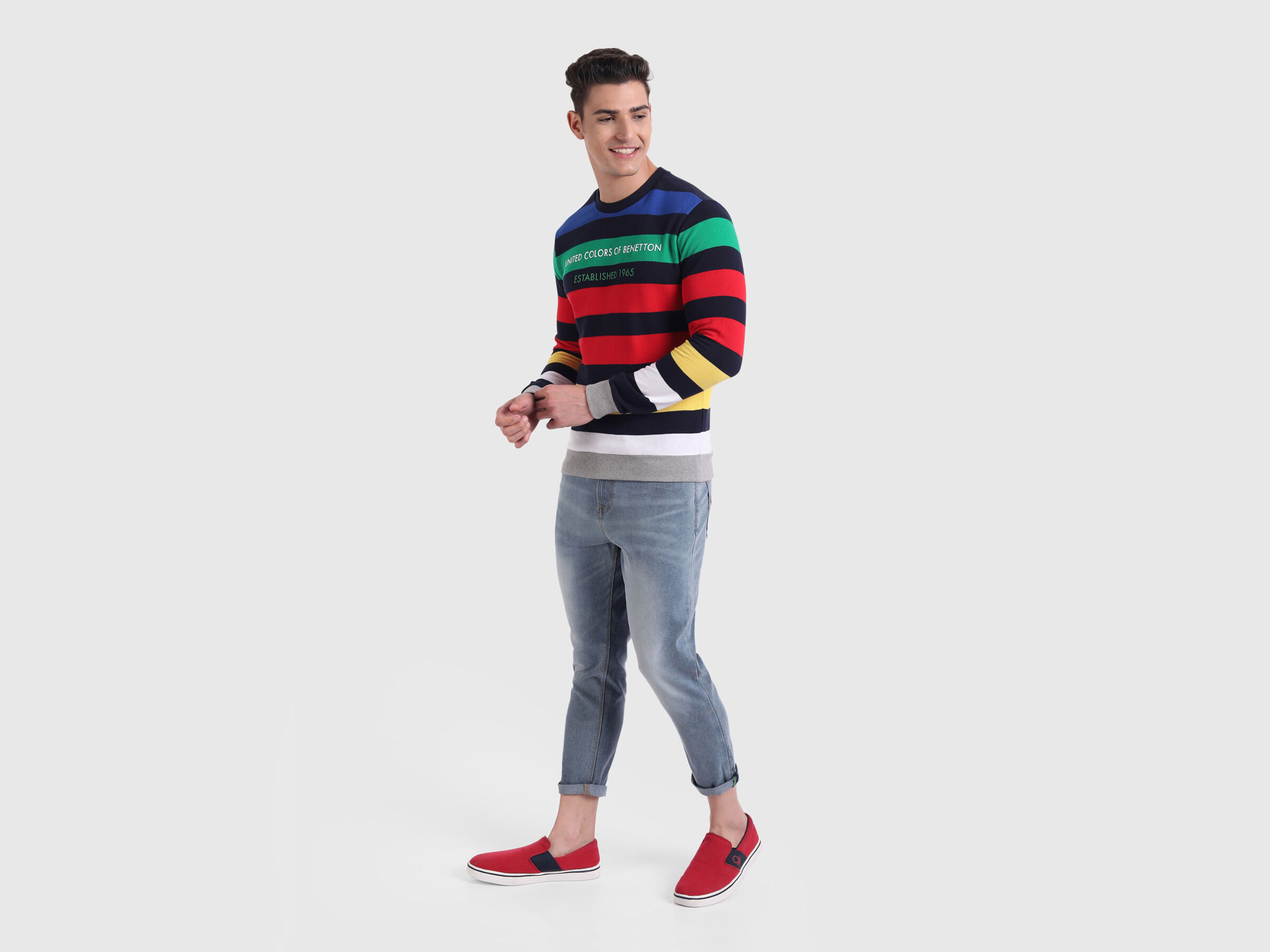 Full Sleeves Striper Tee image number 4