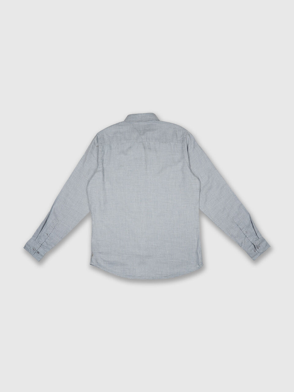 Fill Sleeve Lyocell Melange Shirt image number 2
