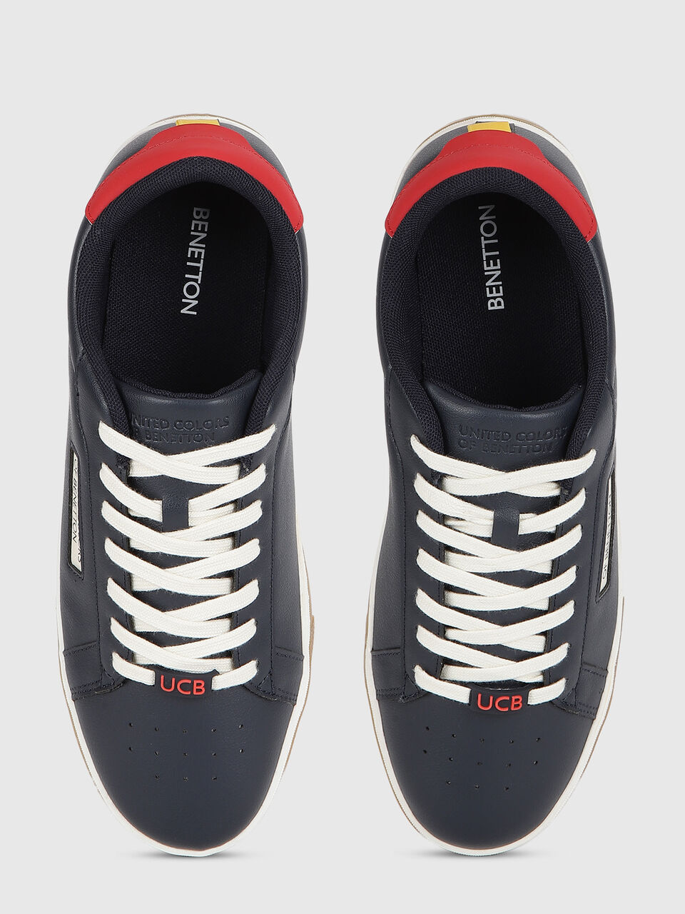 PU SNEAKER WITH POP-UP DOUBLE COLOR SOLE image number null