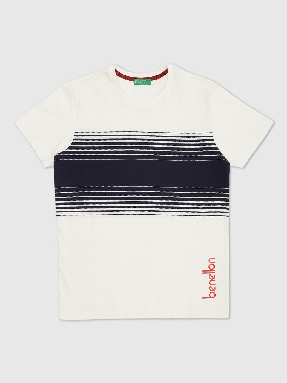Gradation Jersey Striped Tee image number 1