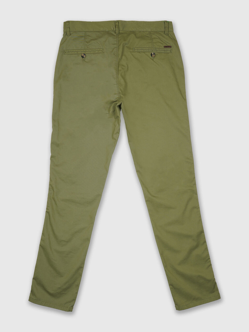 Slim fit twill trousers image number null