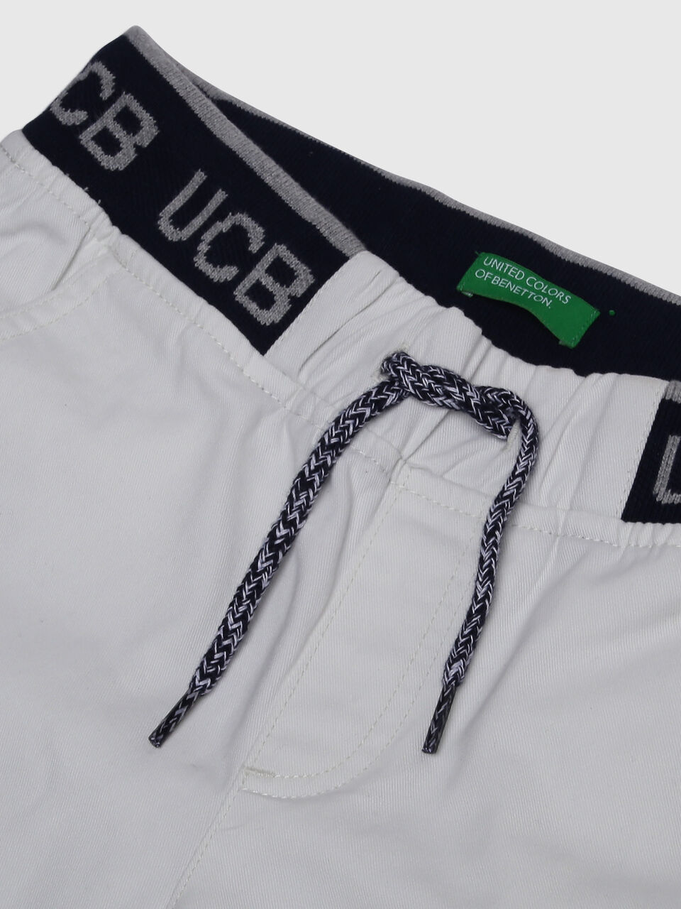 Rib Shorts With Ucb Branding Rib image number null