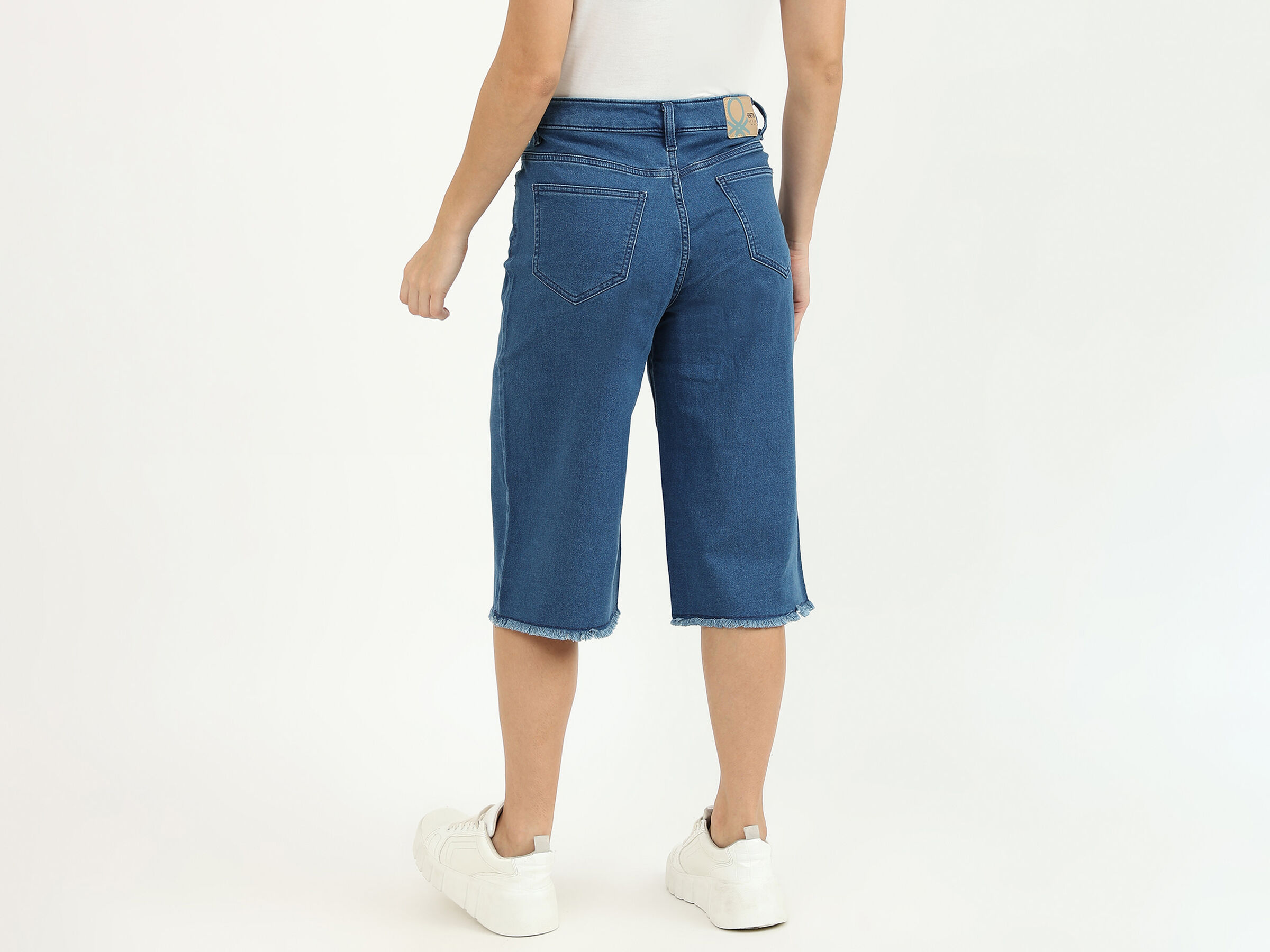 DENIM CULLOTES-BLUE image number 2