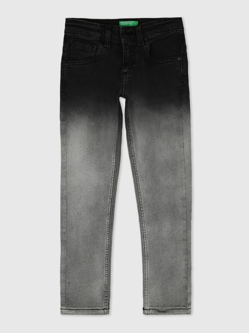 Grey Wash Ombre Wash Denim image number 1