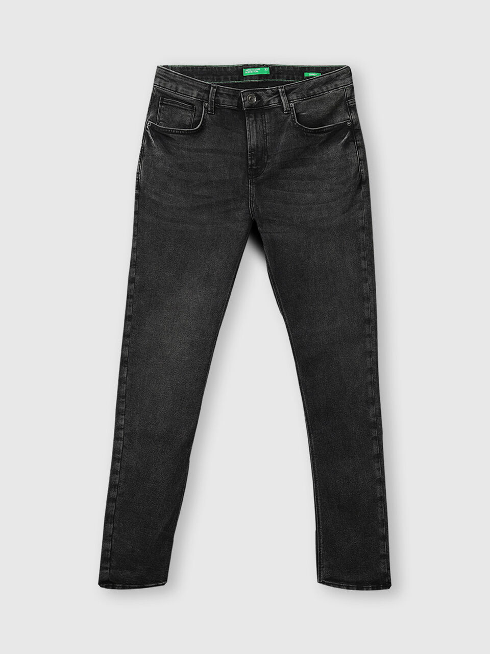 Aged Look Carrot Fit Jeans image number 1