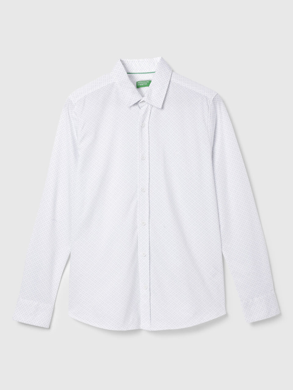 DITSY PRINT JERSEY KNIT SHIRT image number 1