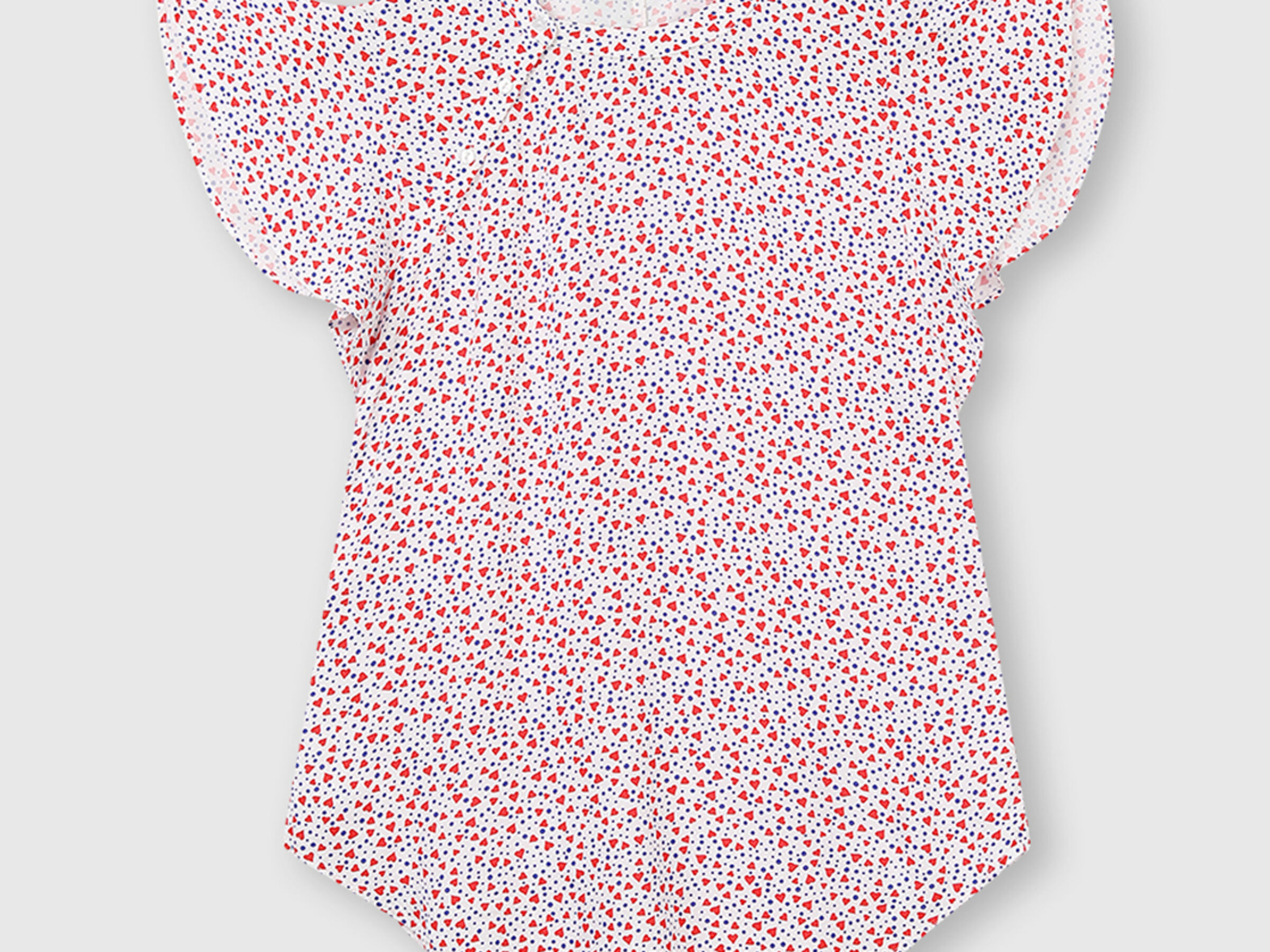 Viscose Asymmetric Placket Top image number 4