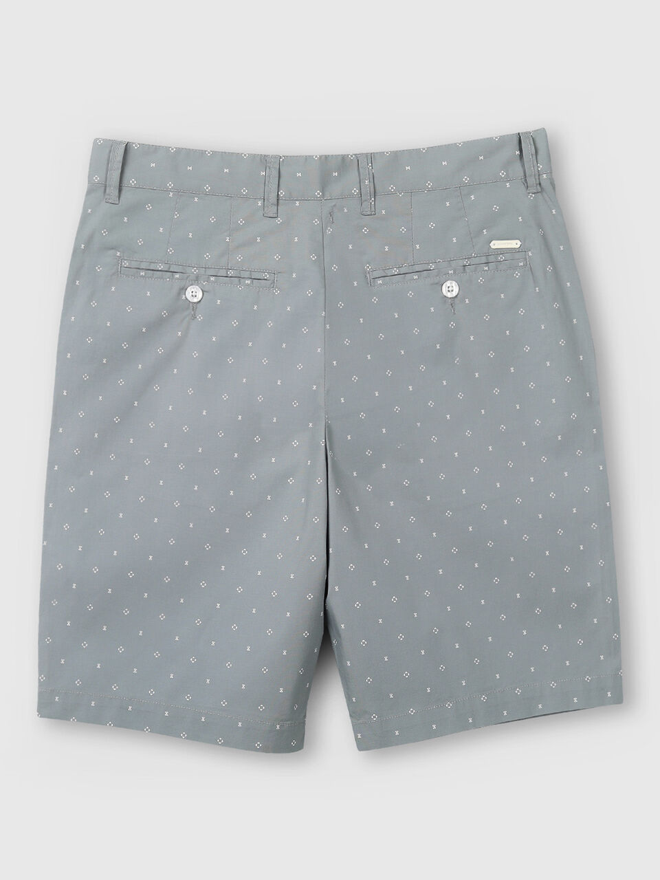 Cotton Comfort Fit Shorts with Print image number 2