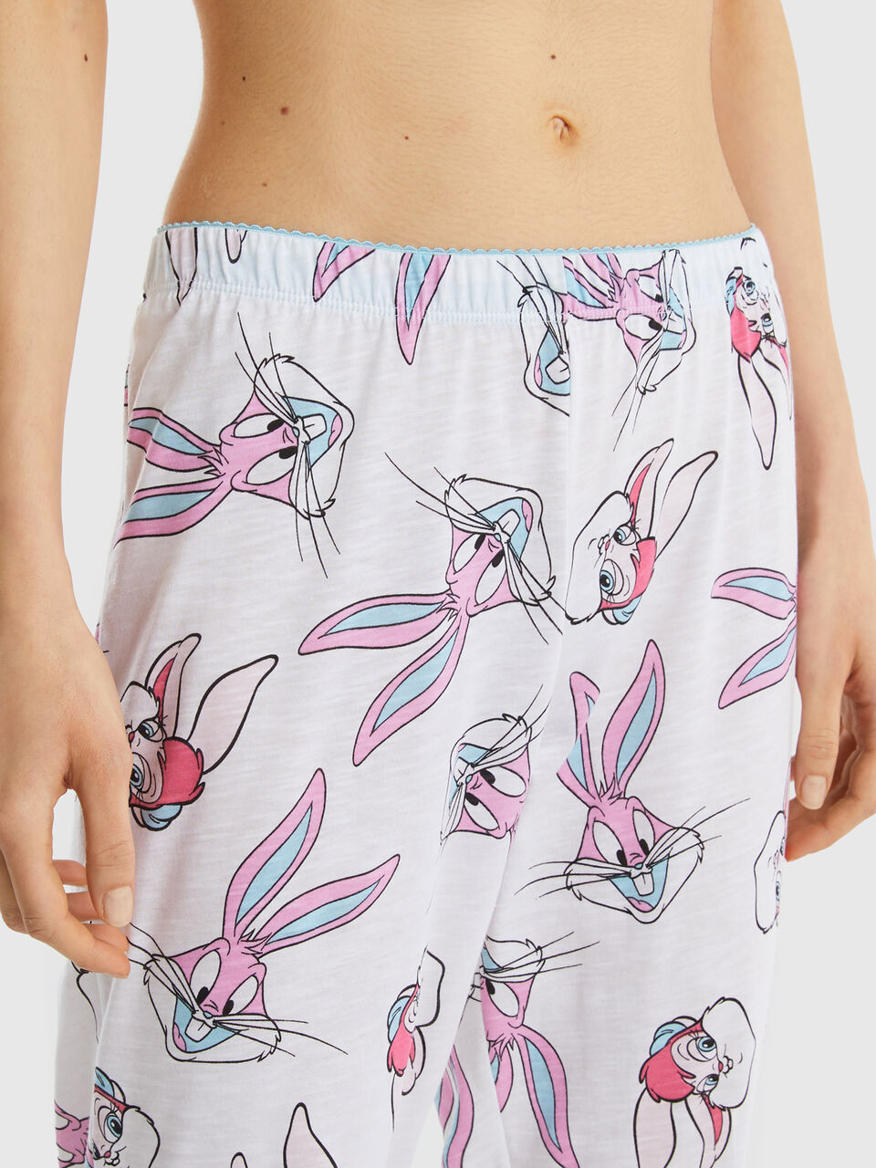 T-SHIRT AND TROUSER WITH ALL OVER PRINT image number null