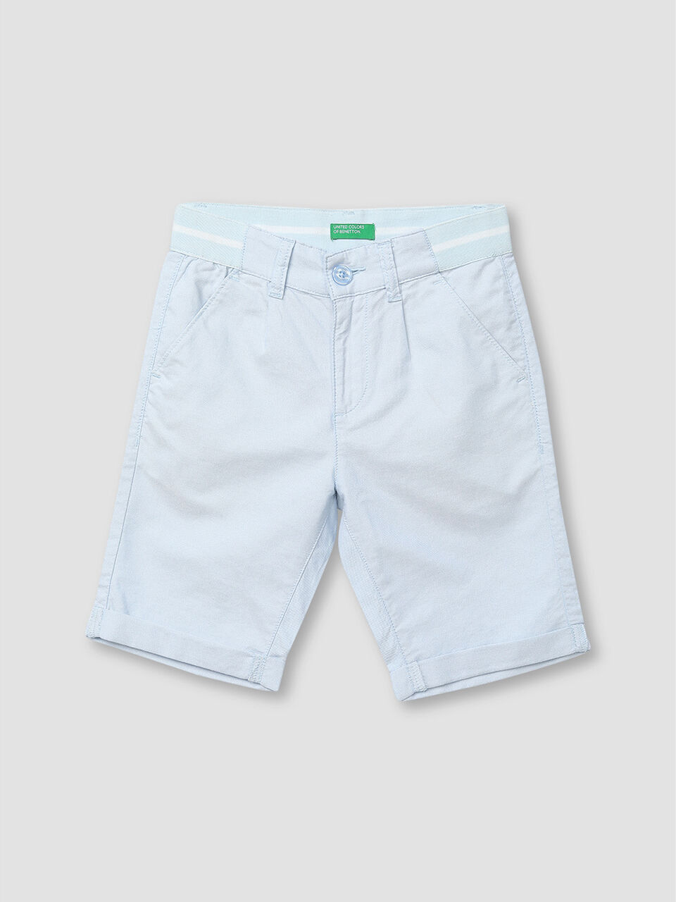 Cotton Oxford Shorts image number 1