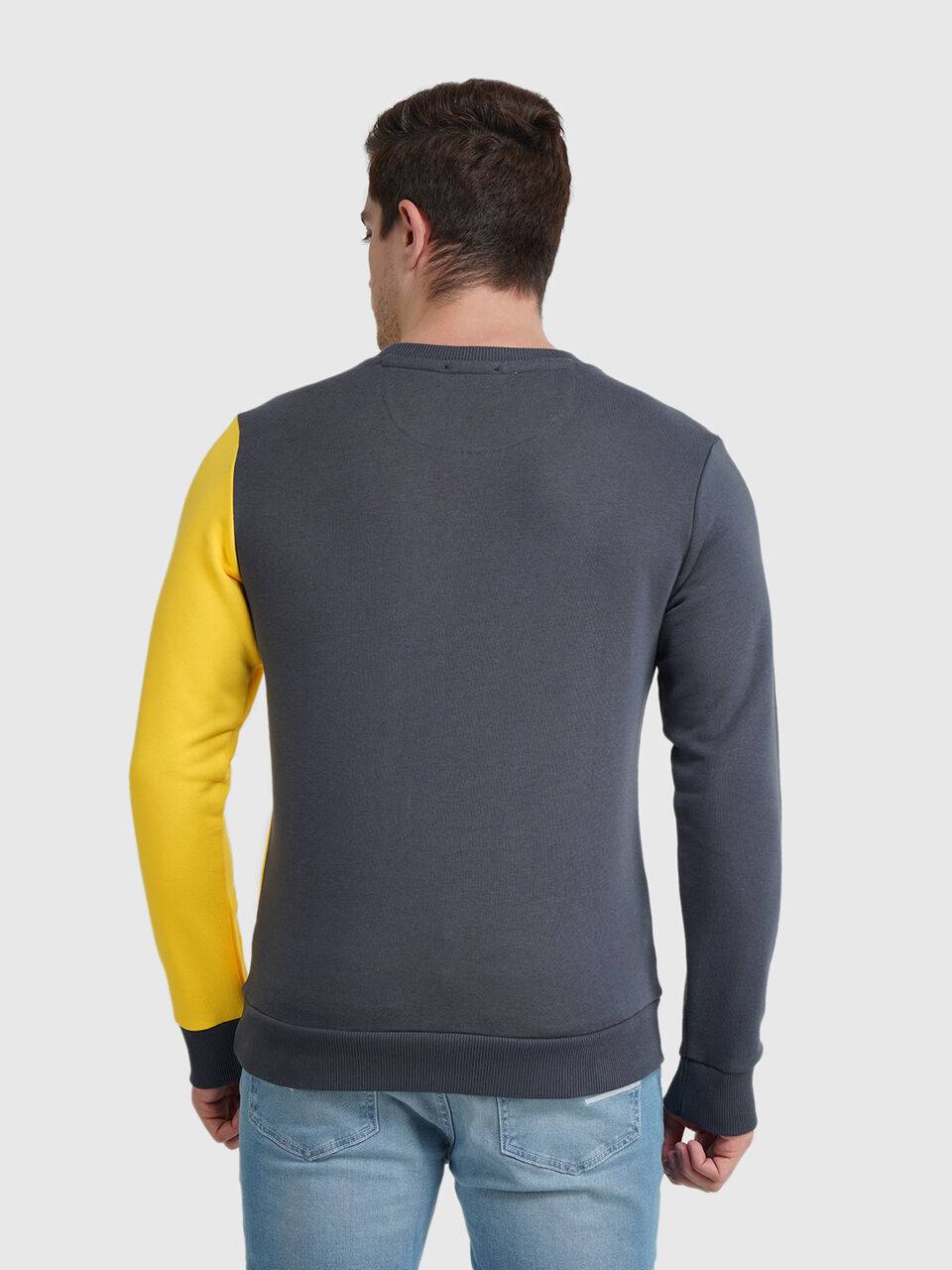 Vertical Color Blocked Sweat image number null