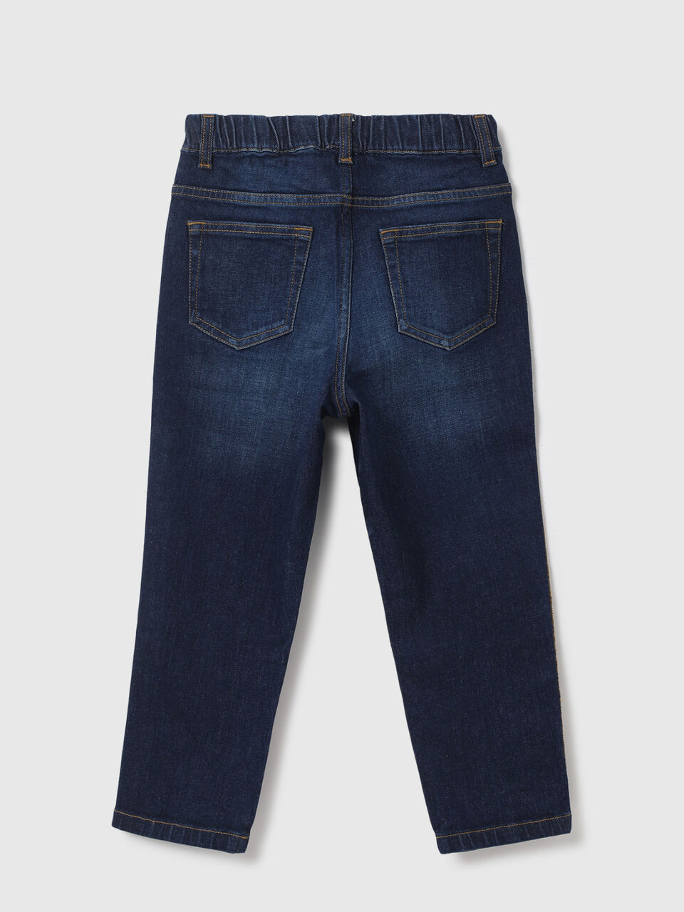 BAGGY JEANS WITH POCKETS & SIDE OVERLOCK image number 2
