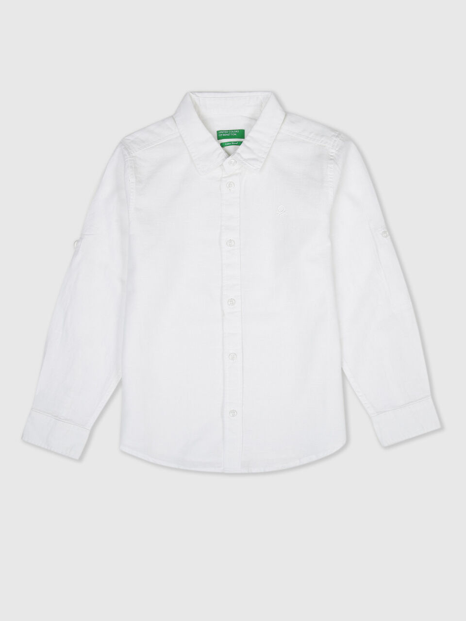 Solid Linen Shirt image number 1