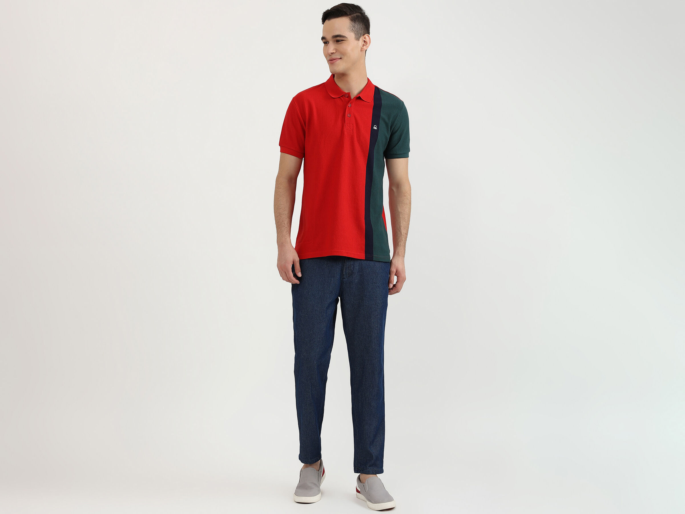 BAGGY FIT LT. WEIGHT JEANS image number 3