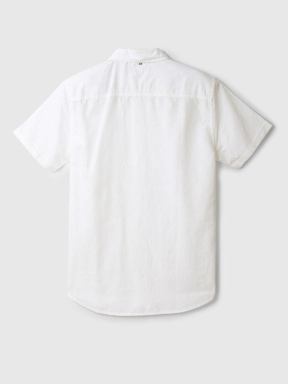 Half Sleeve Linen Regular Collar Shirt image number 2