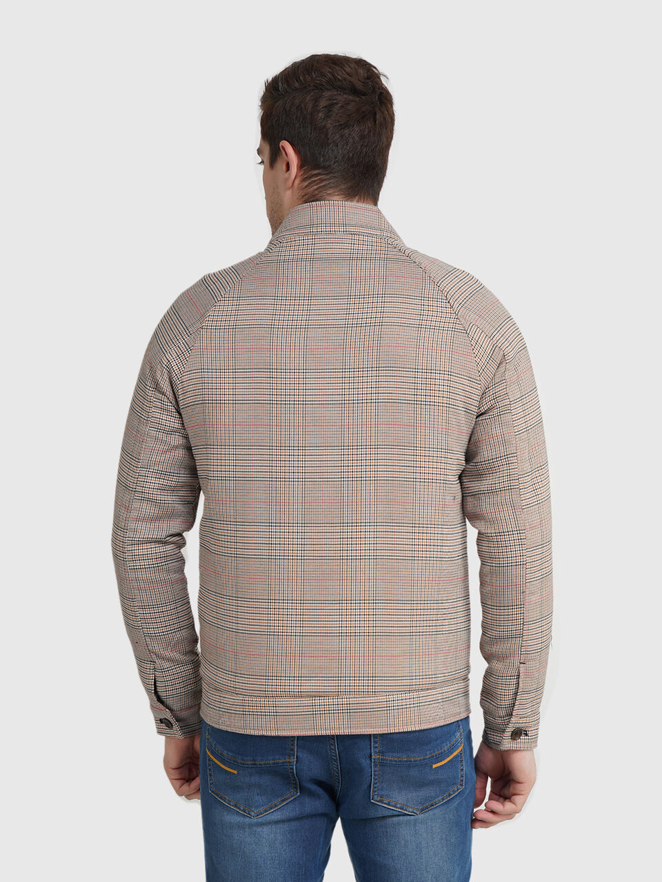 Houndstooth Check Bomber image number null