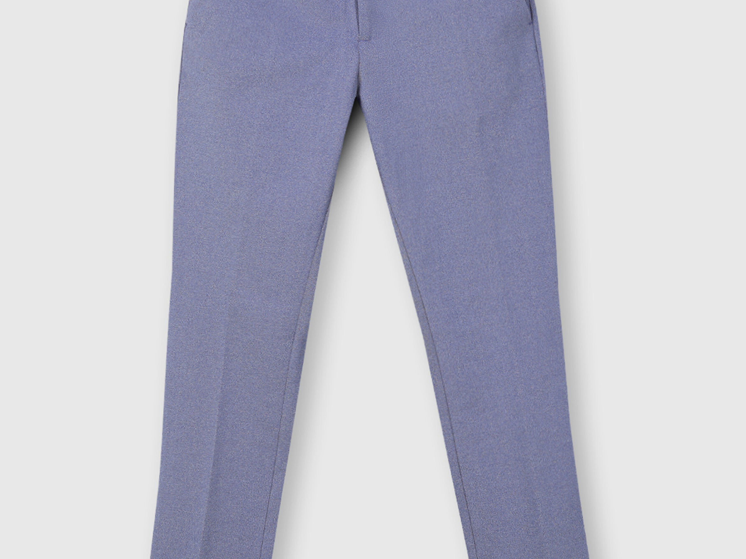 Polyester and Viscose Slim Fit Trousers image number 5