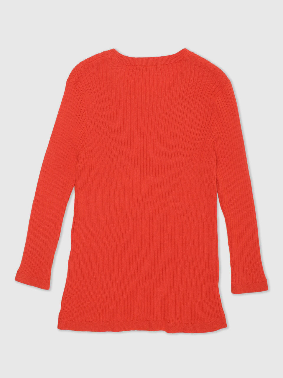 CREW NECK RIB SOLID TRICOT image number 2