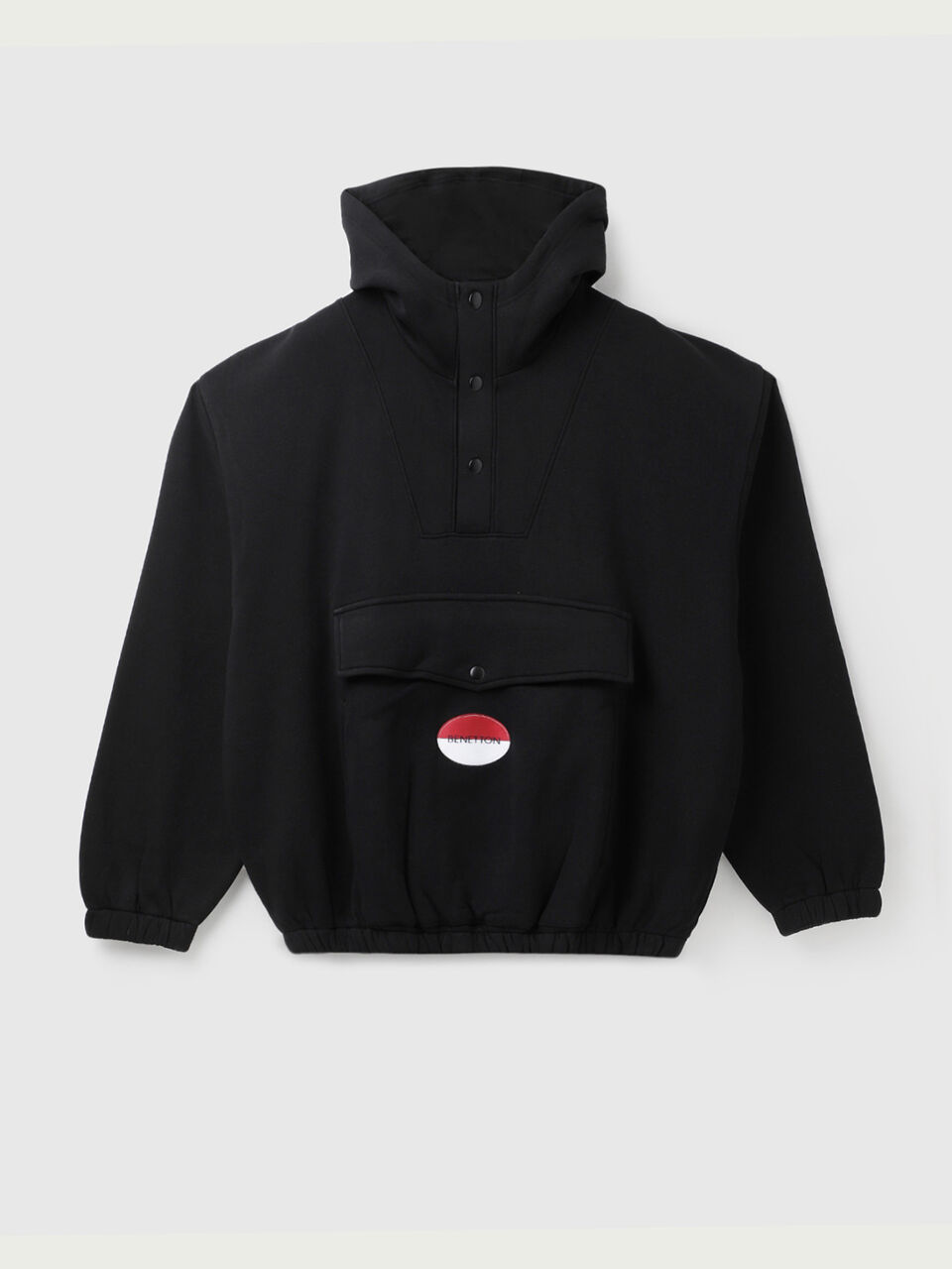 UTILITY OVERSIZED FLEECE HOODIE image number 1