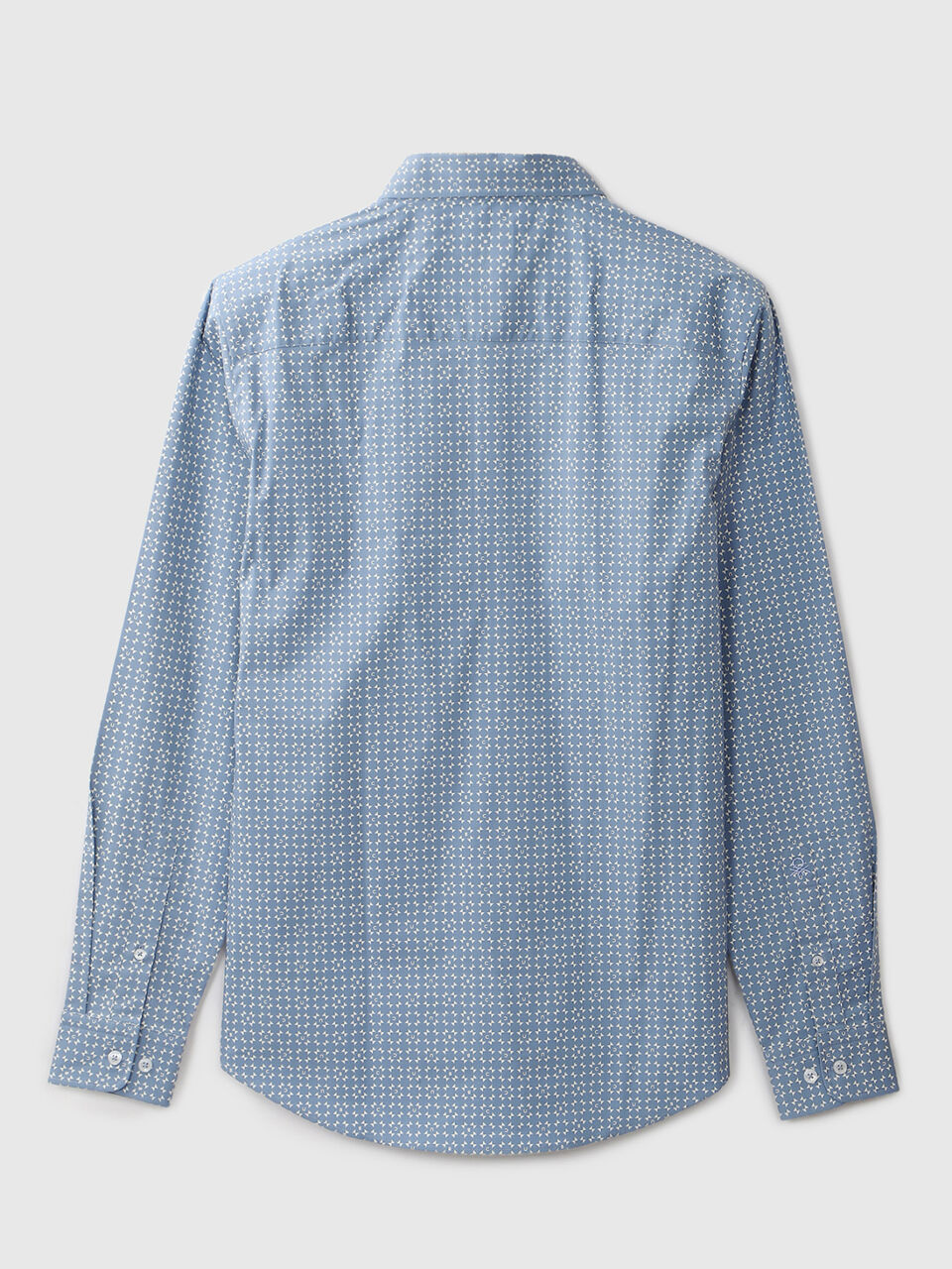 F/S POPLIN STRETCH BRANDING GEO PRINT SH image number 2