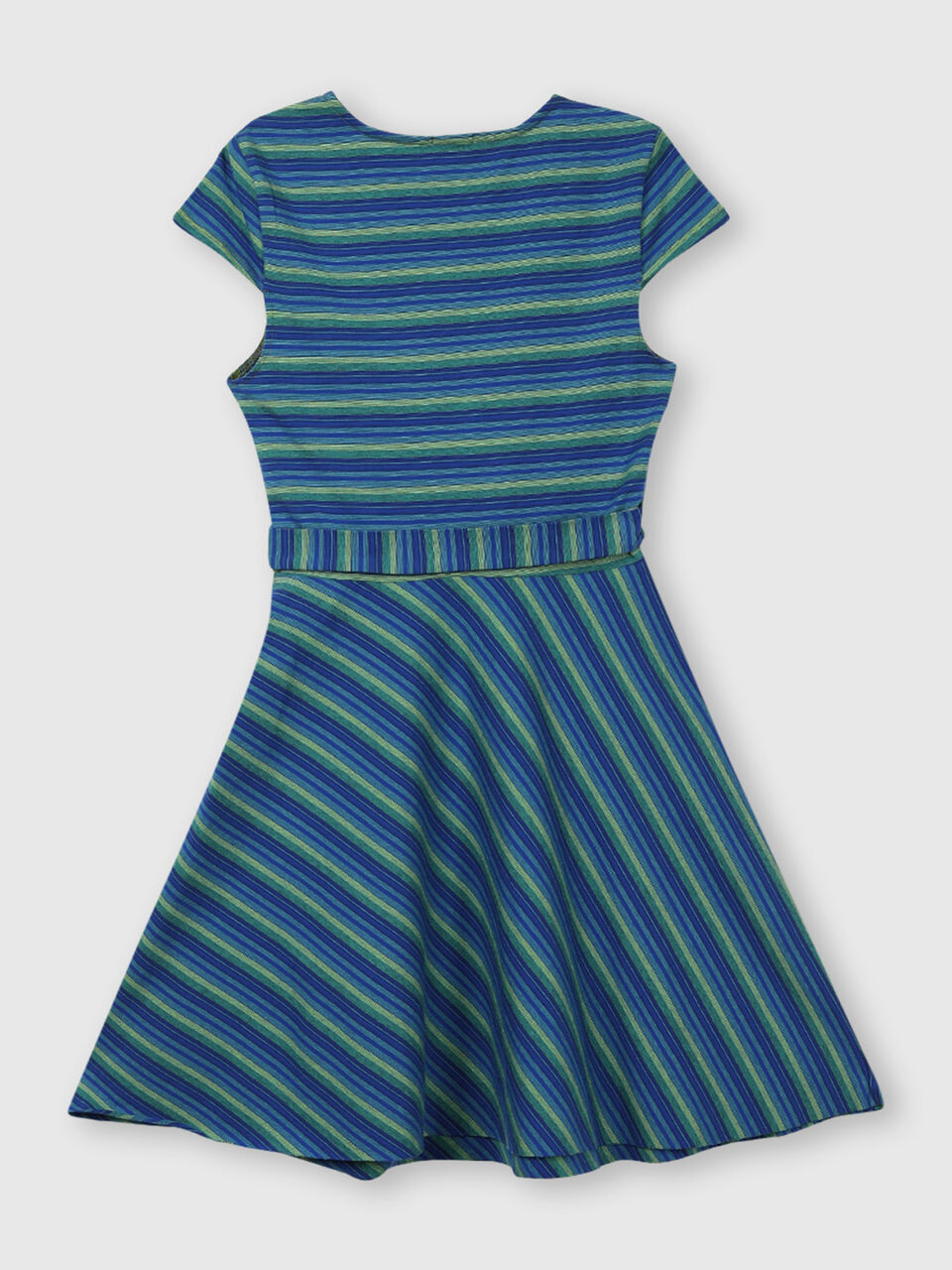 Pure Cotton Wrap Dress with Cap Sleeves image number 2