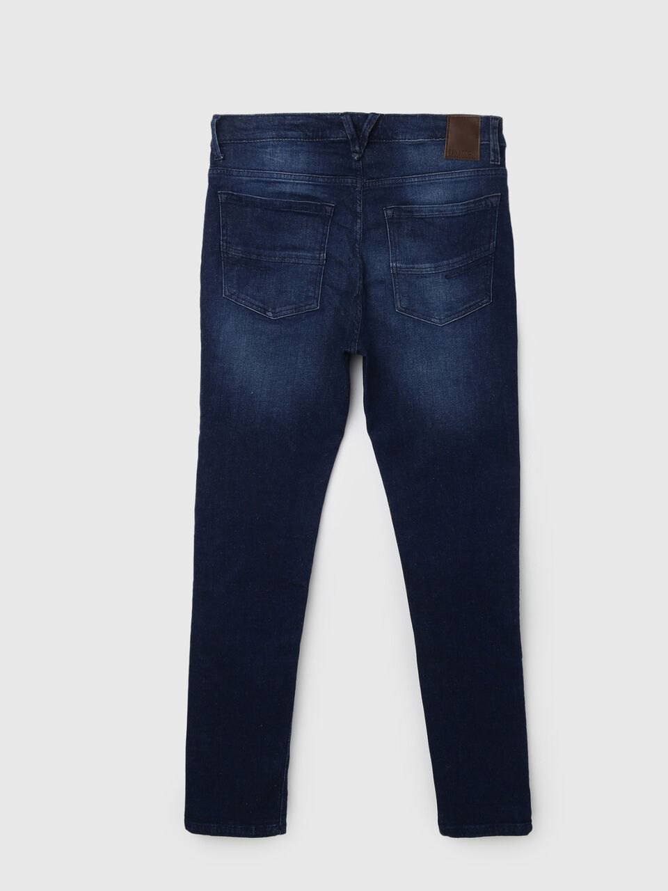 LOW CROTCH BLACK BLUE DARK JEANS image number 2