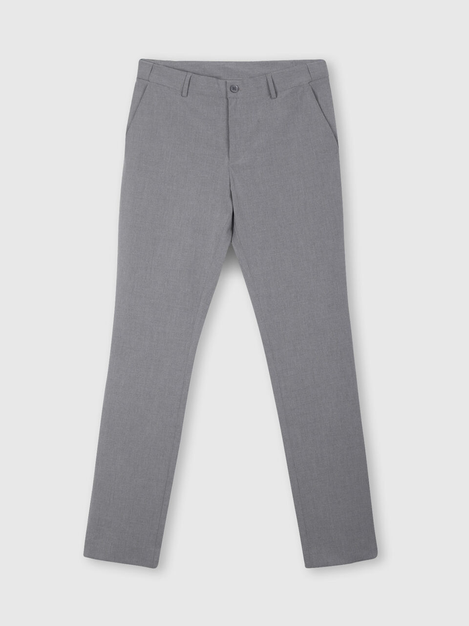 Slim fit flexi waist trousers image number 1