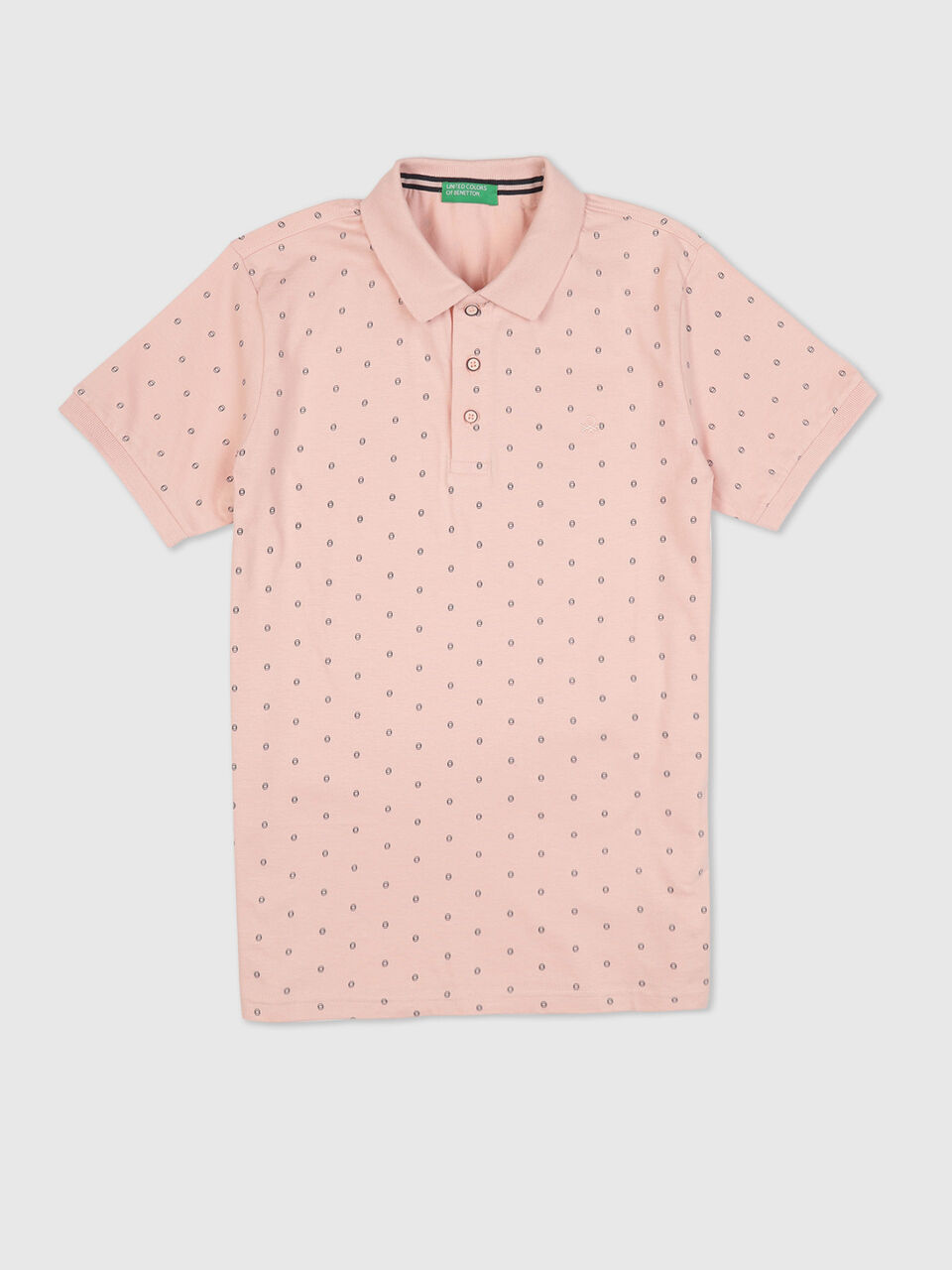 Ditsy AOP Pique Polo image number 1