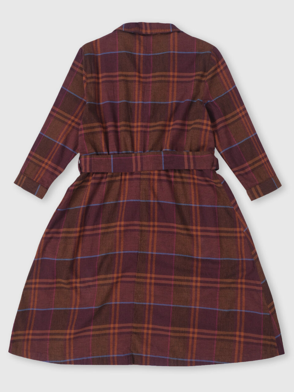 Basic Check Flannel Dress image number 2