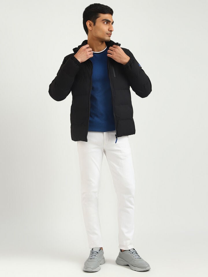 SOFT PUFFER HOODED JACKET