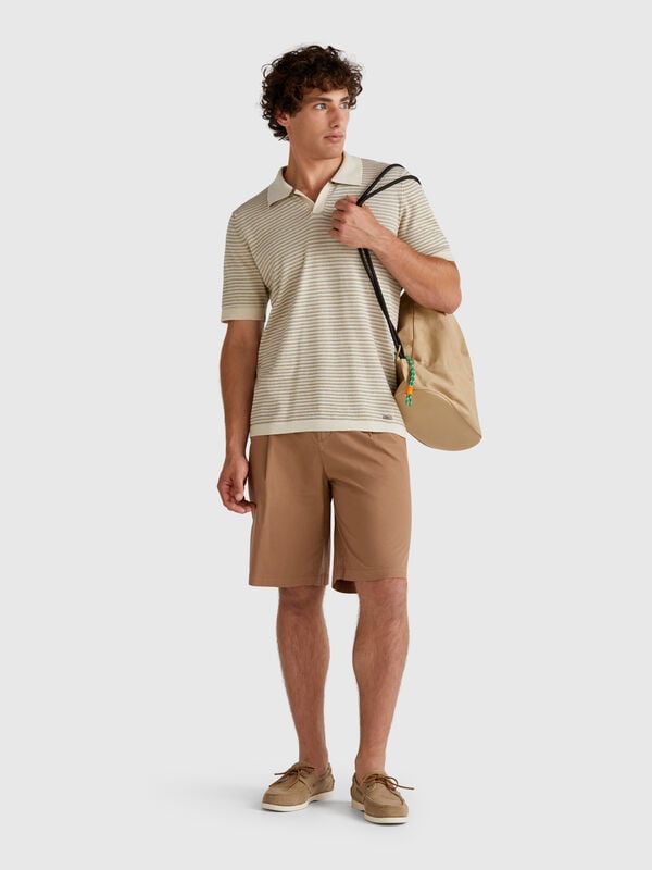 Bermuda large Homme