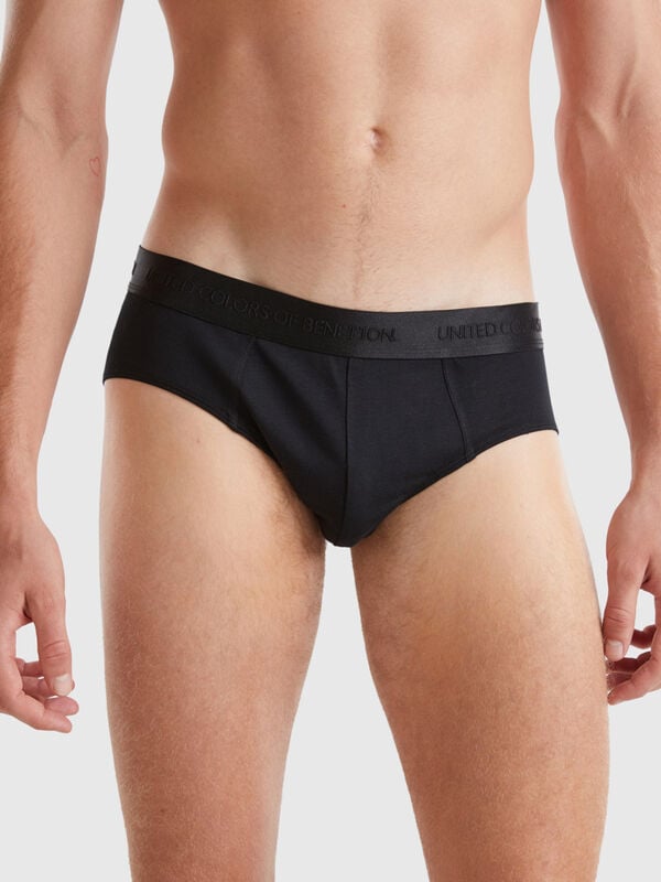 Slip en mélange de lyocell Homme