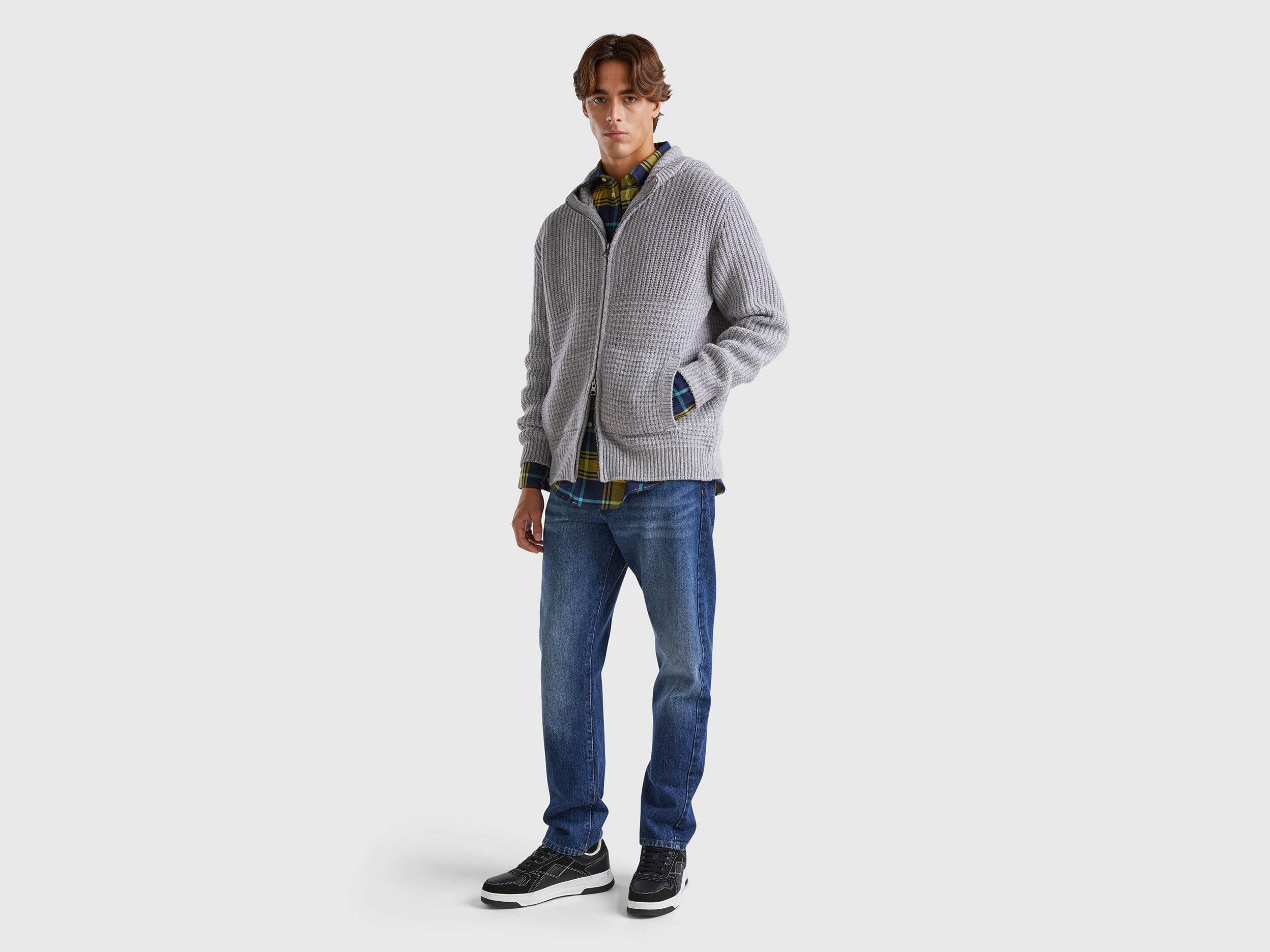 PREMIUM SHETLAND BLOUSON LIDNM メンズ