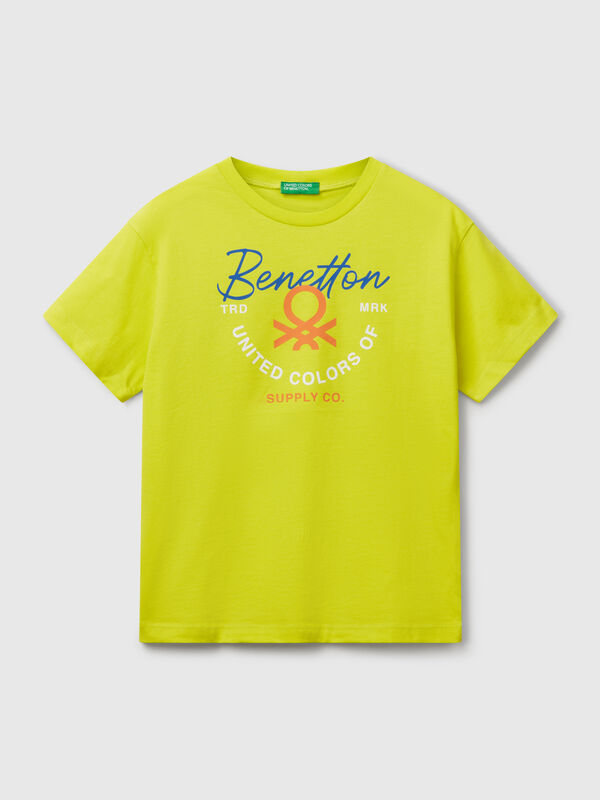 T-Shirt mit Logo Jungen