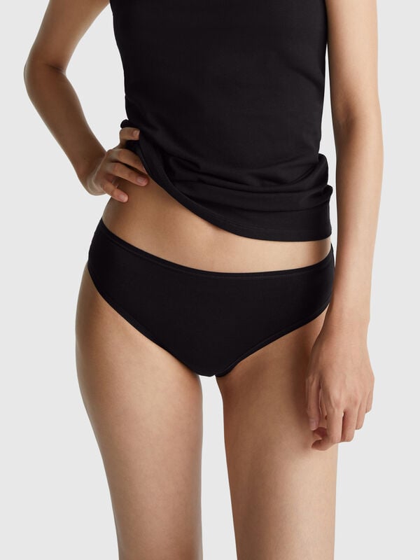 Slip aus elastischer Baumwolle Damen