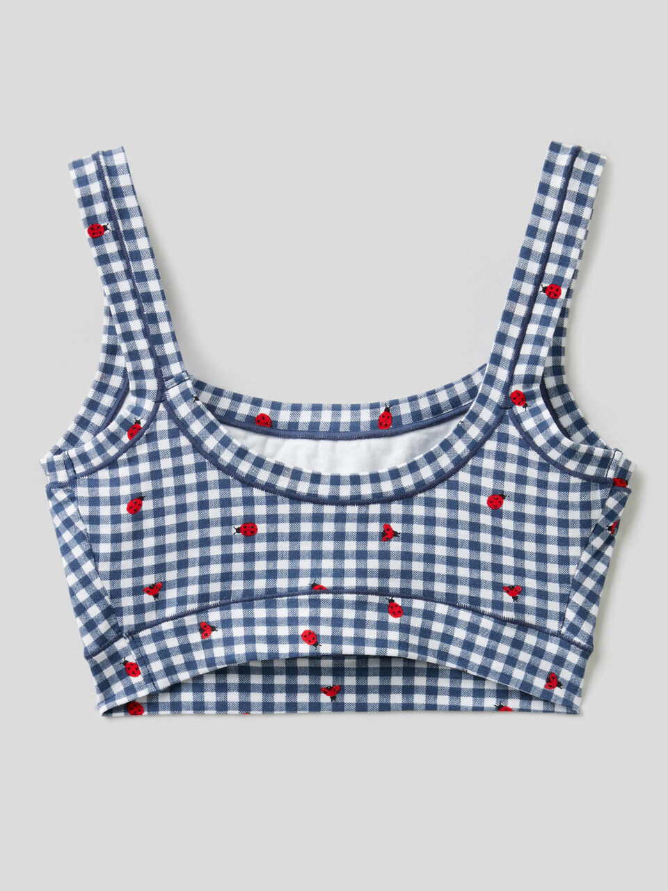 Superstretchiger Brassière mit Muster image number 2
