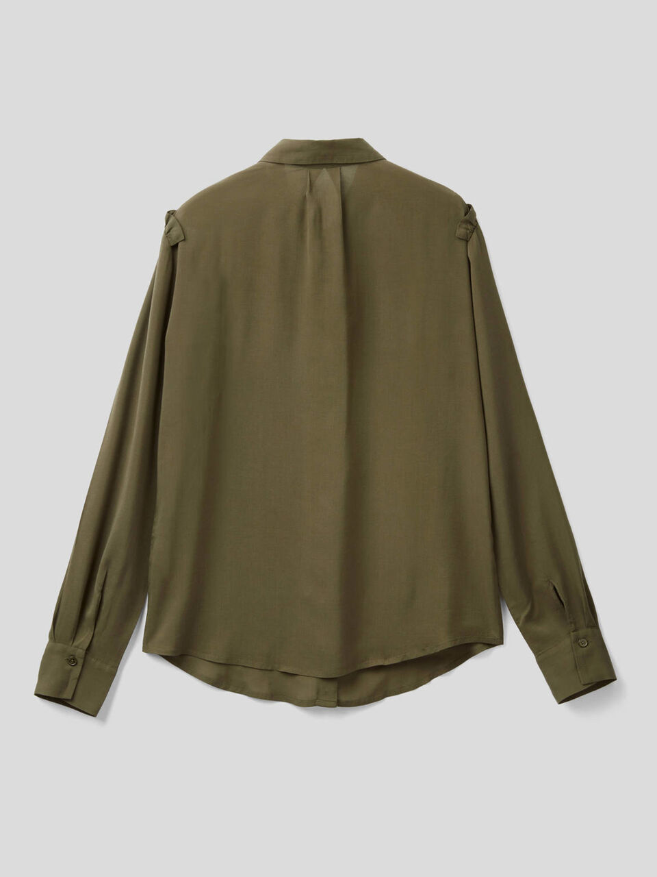 Flowy shirt with rouches image number 2