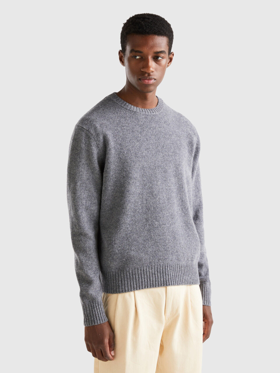 Pull sales homme benetton