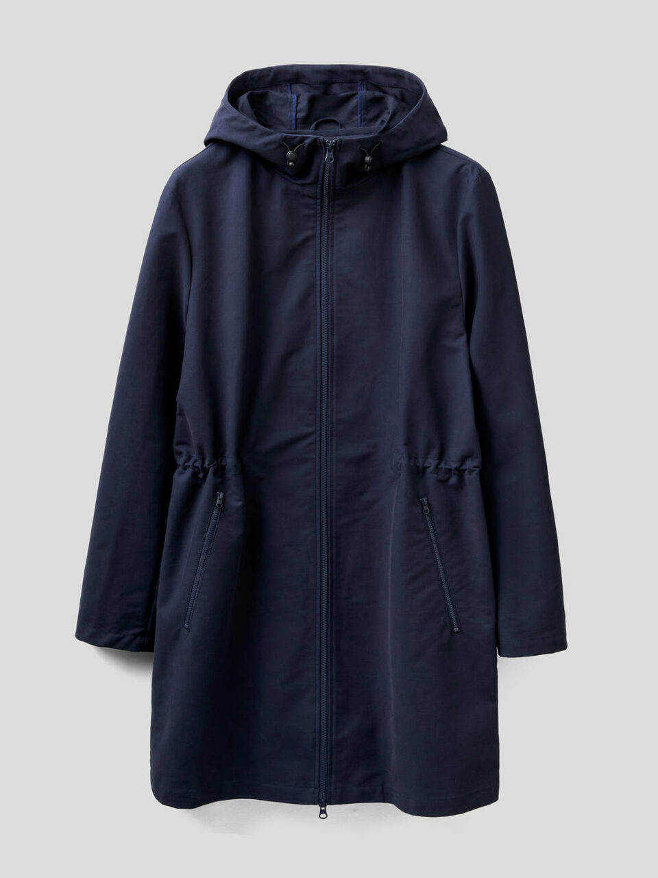 Parka sfoderato in 100% cotone image number 1