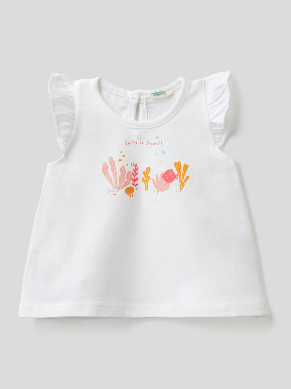 T-shirt avec mancherons image number 1