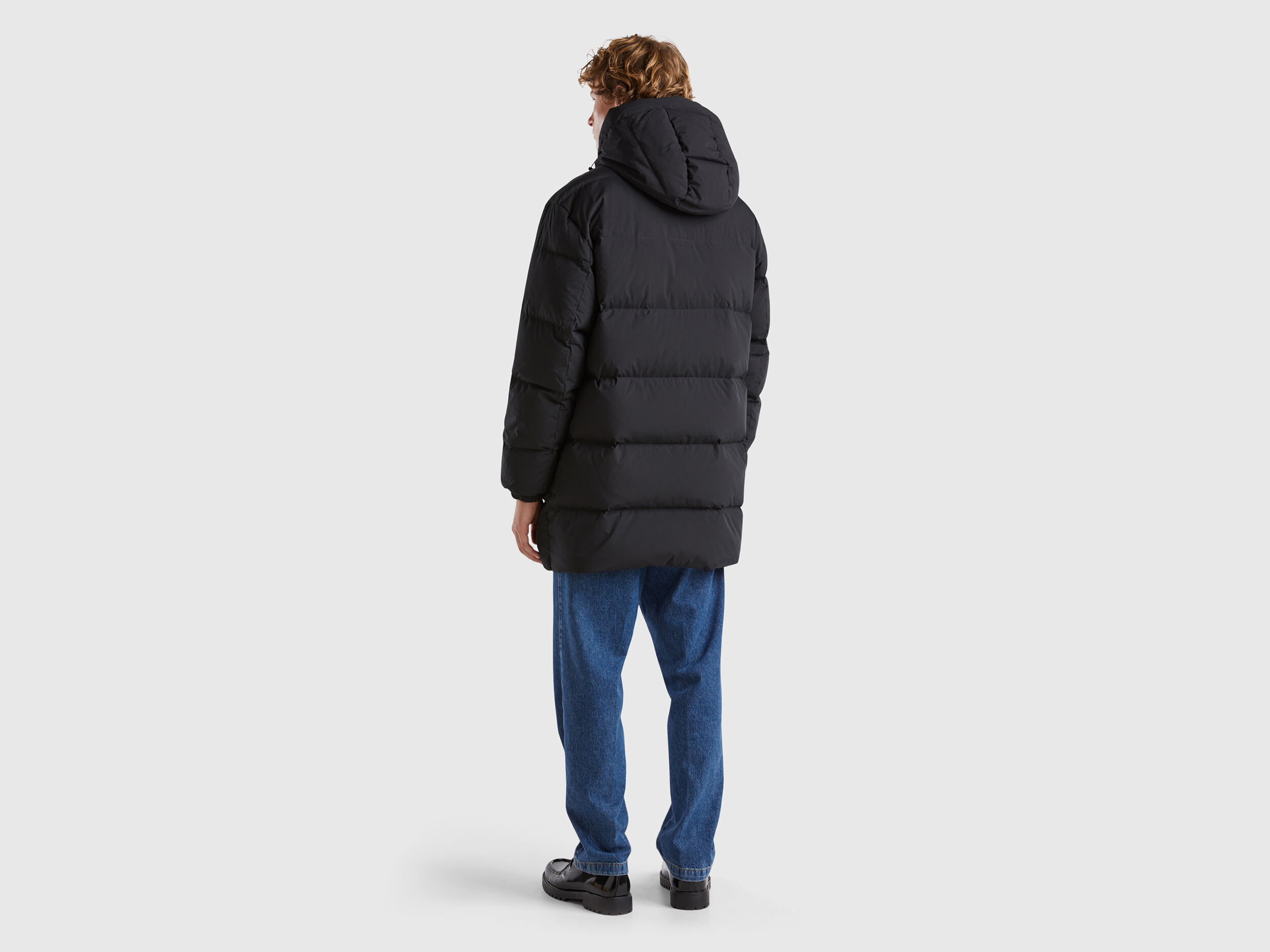 Piumini lunghi donna benetton 2025