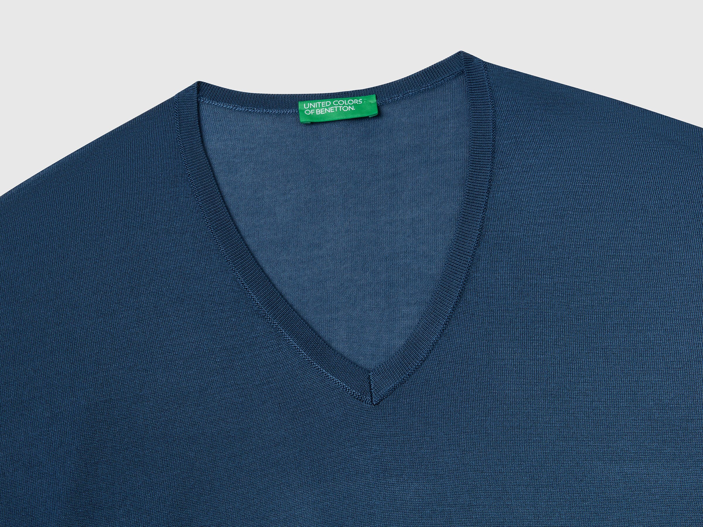 V NECK SWEATER H/S Femme image number 5