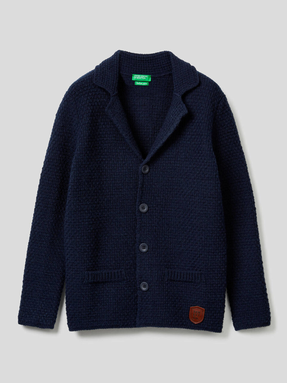 Blazer in maglia lavorata image number 1