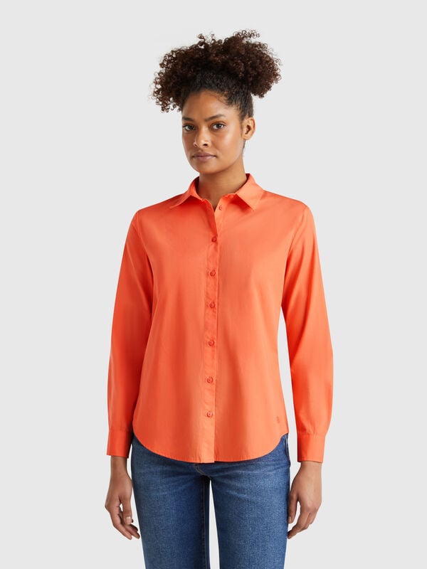 Regular fit shirt in cotton Women