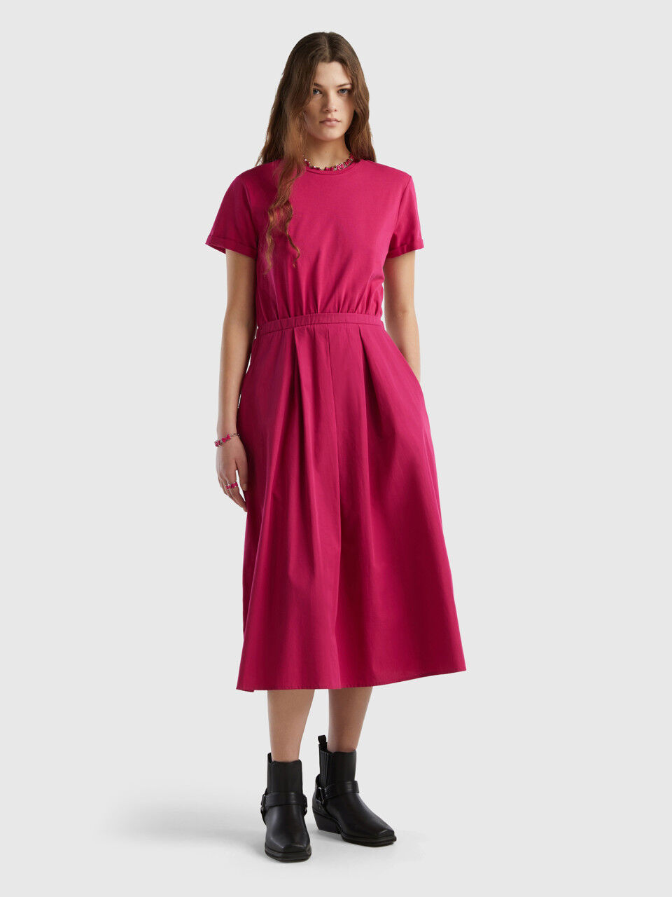 Benetton cheap vestito lungo