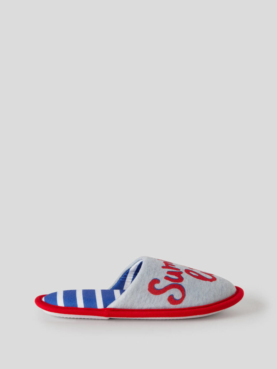 Hausschuhe aus Jersey mit Print image number 1