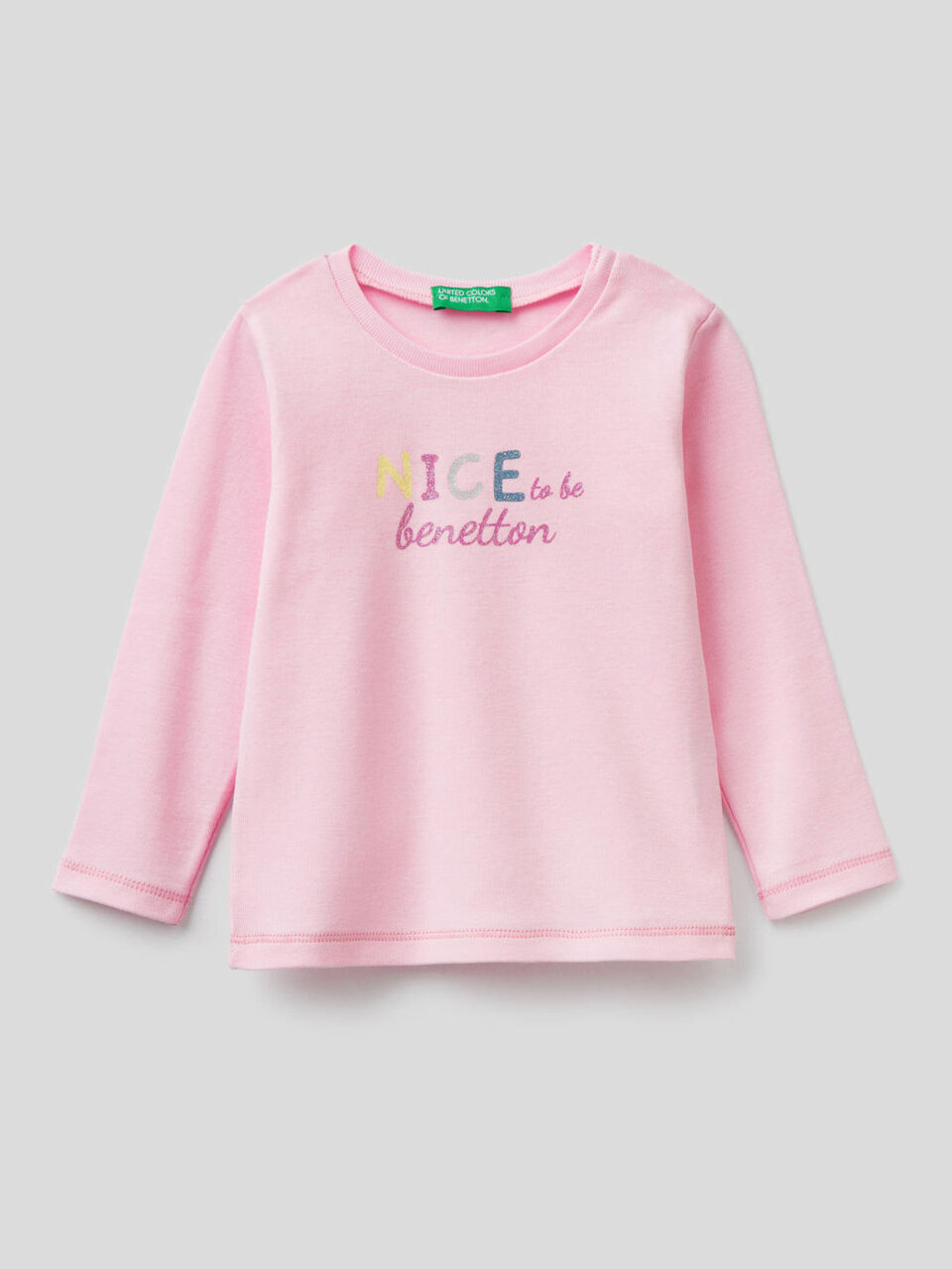 T-shirt manches longues 100% coton bio image number 1