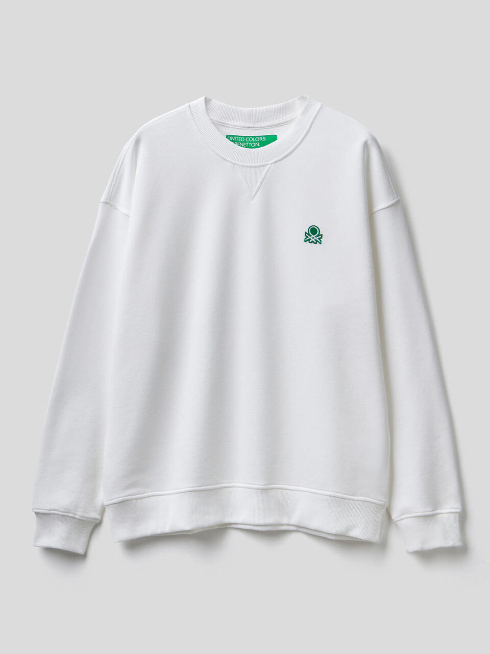 Sweat 100% coton avec logo appliqué image number null